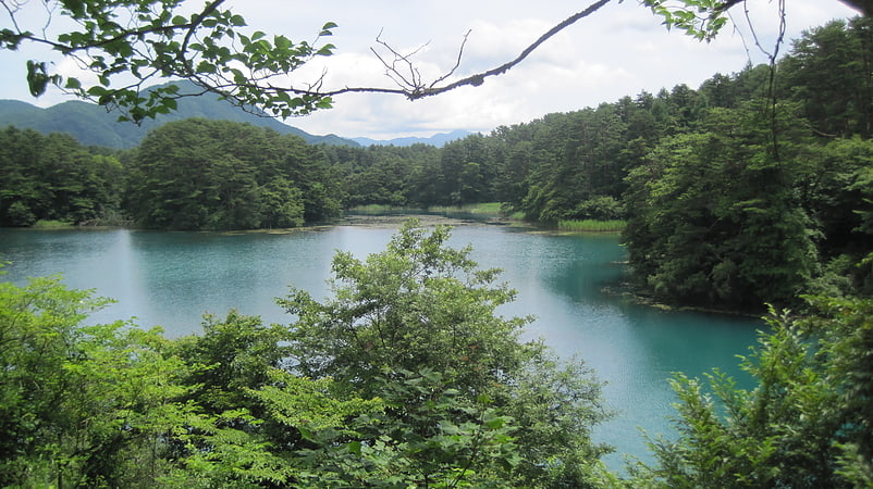 goshiki numa park narodowy bandai asahi