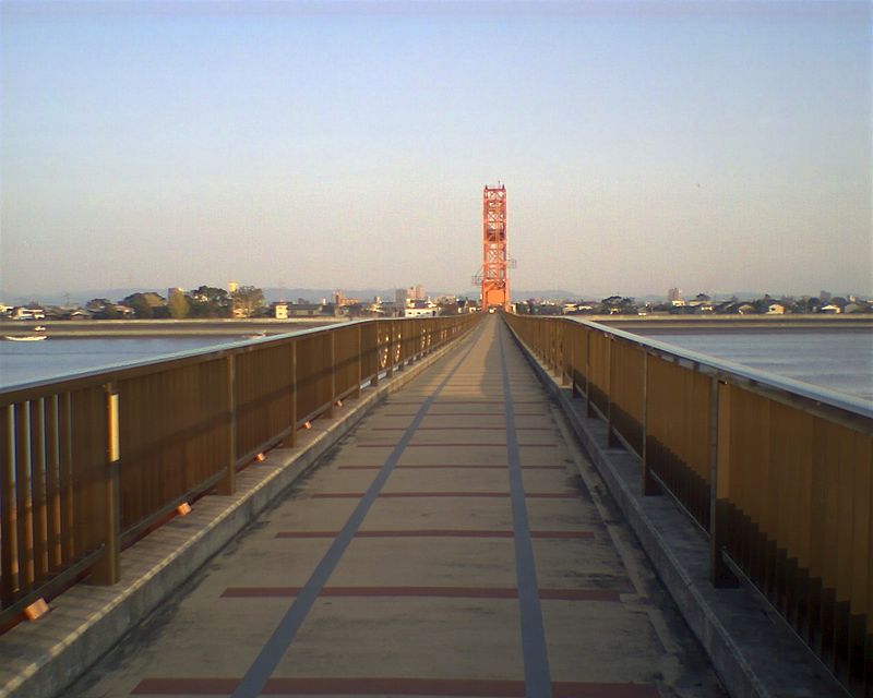 Pont levant de la rivière Chikugo