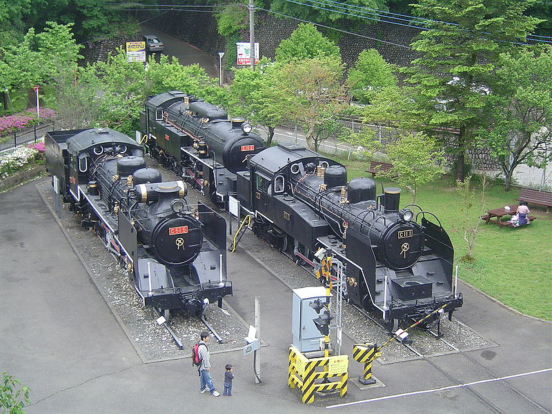 Parc du chemin de fer d'Ōme