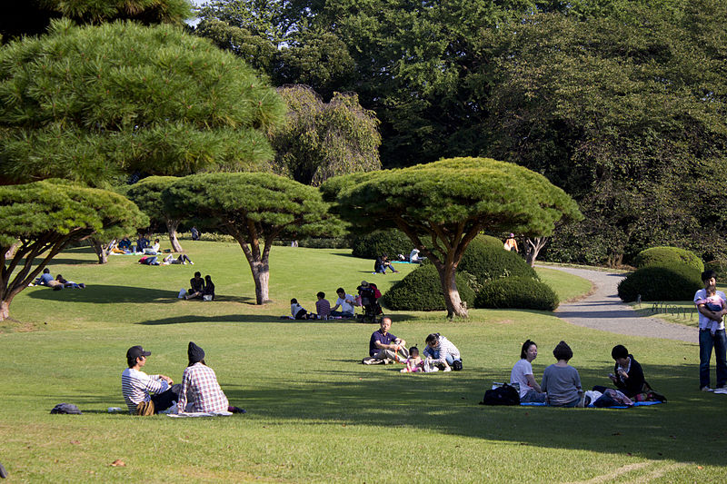 Jardín nacional Shinjuku Gyoen
