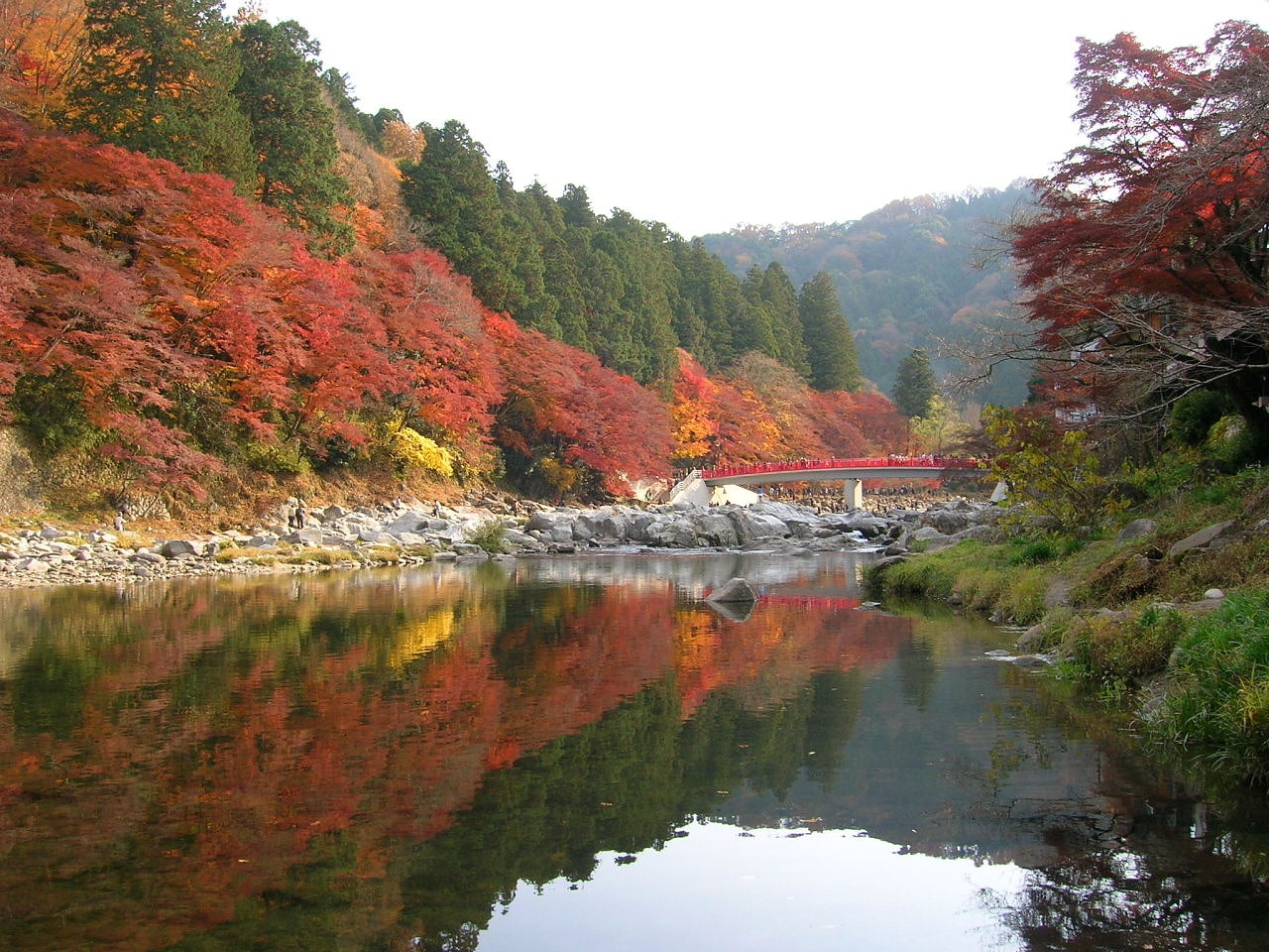 Aichi-Kōgen-Quasi-Nationalpark, Japan