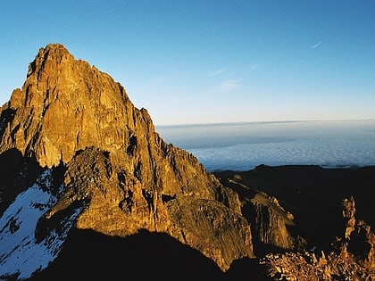 gora kenia park narodowy mount kenya
