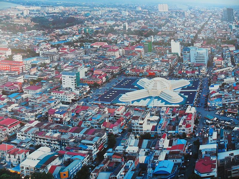 Mercado central de Nom Pen