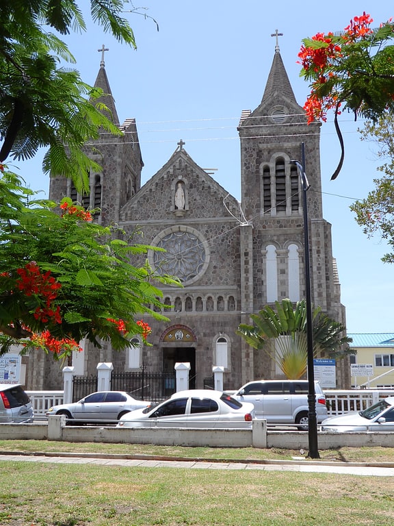 basseterre co cathedral of immaculate conception