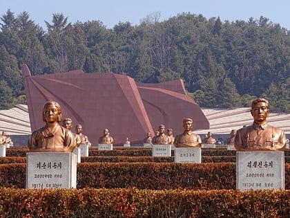 revolutionary martyrs cemetery pjongjang