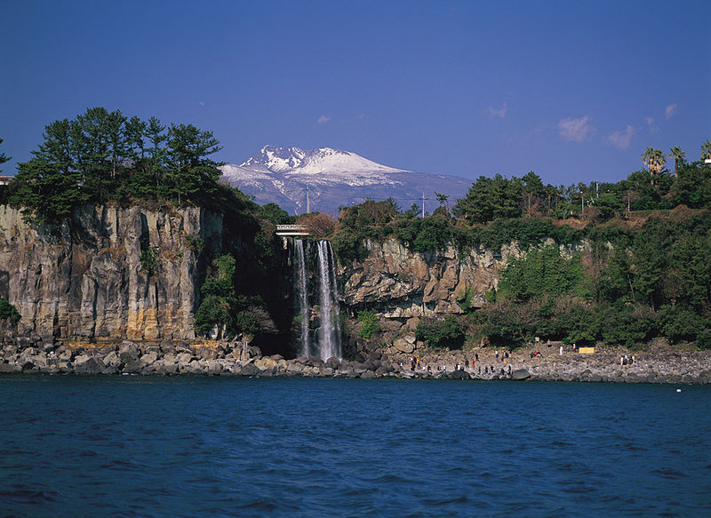 Jeongbang Waterfall