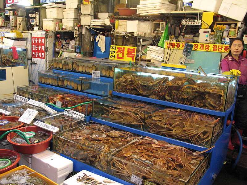 Marché aux poissons de Noryangjin