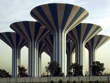 kuwait water towers kuwejt