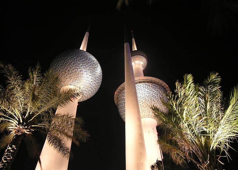 kuwait towers kuwait city