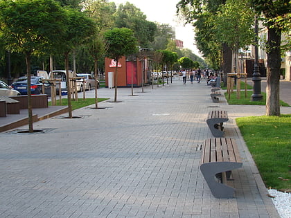 panfilov street promenade almaty