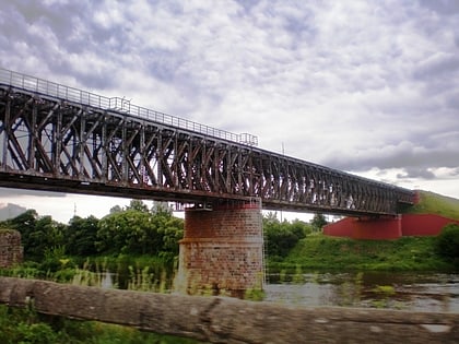 jonava railway bridge janow