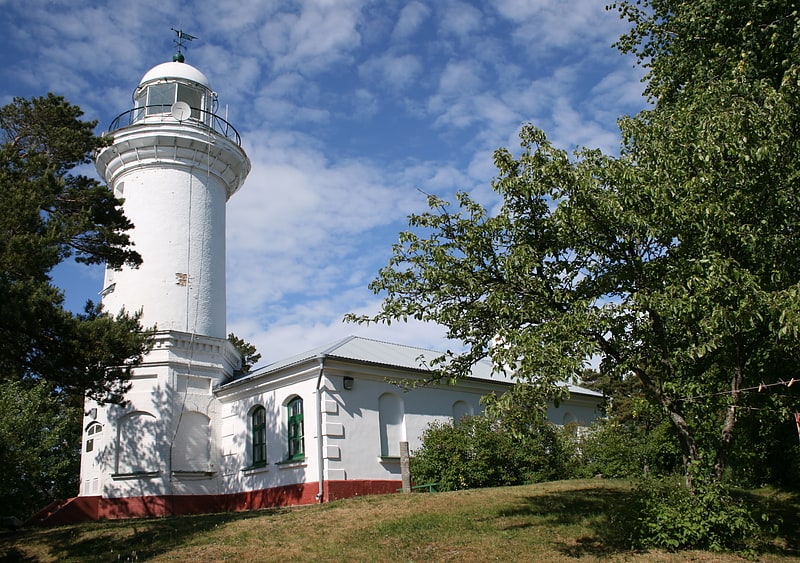 uzava lighthouse rahuste nature reserve