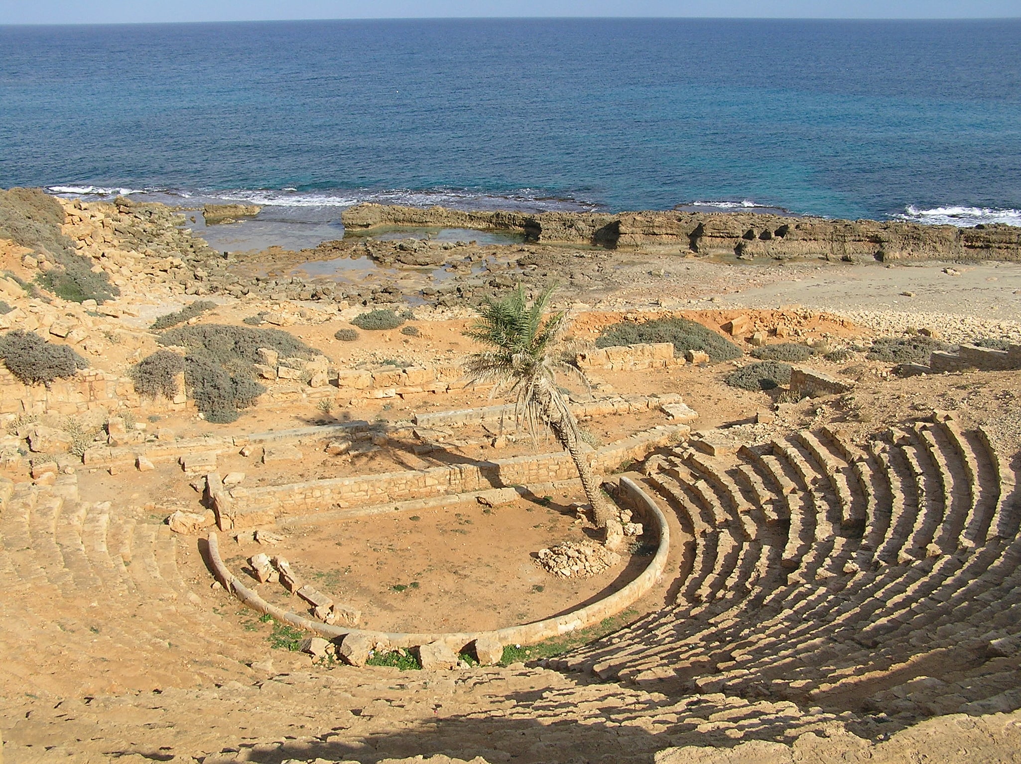 Apollonie de Cyrène, Libye