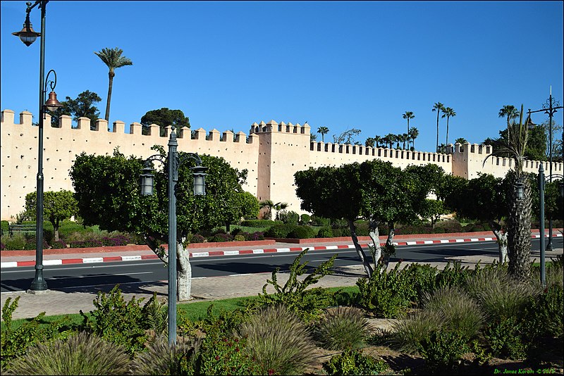 Remparts de la médina de Marrakech