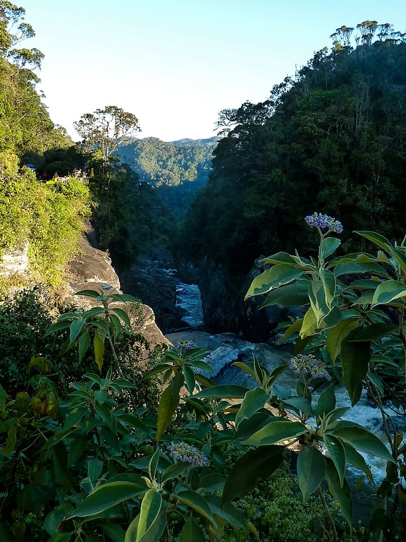 andriamamovoka falls parque nacional de ranomafana