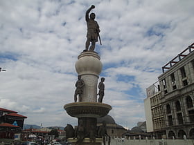 monument philip ii of macedonia skopie