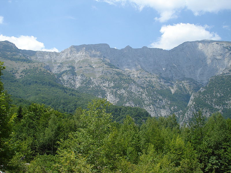 Jakupica range