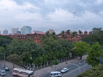 ministers building yangon