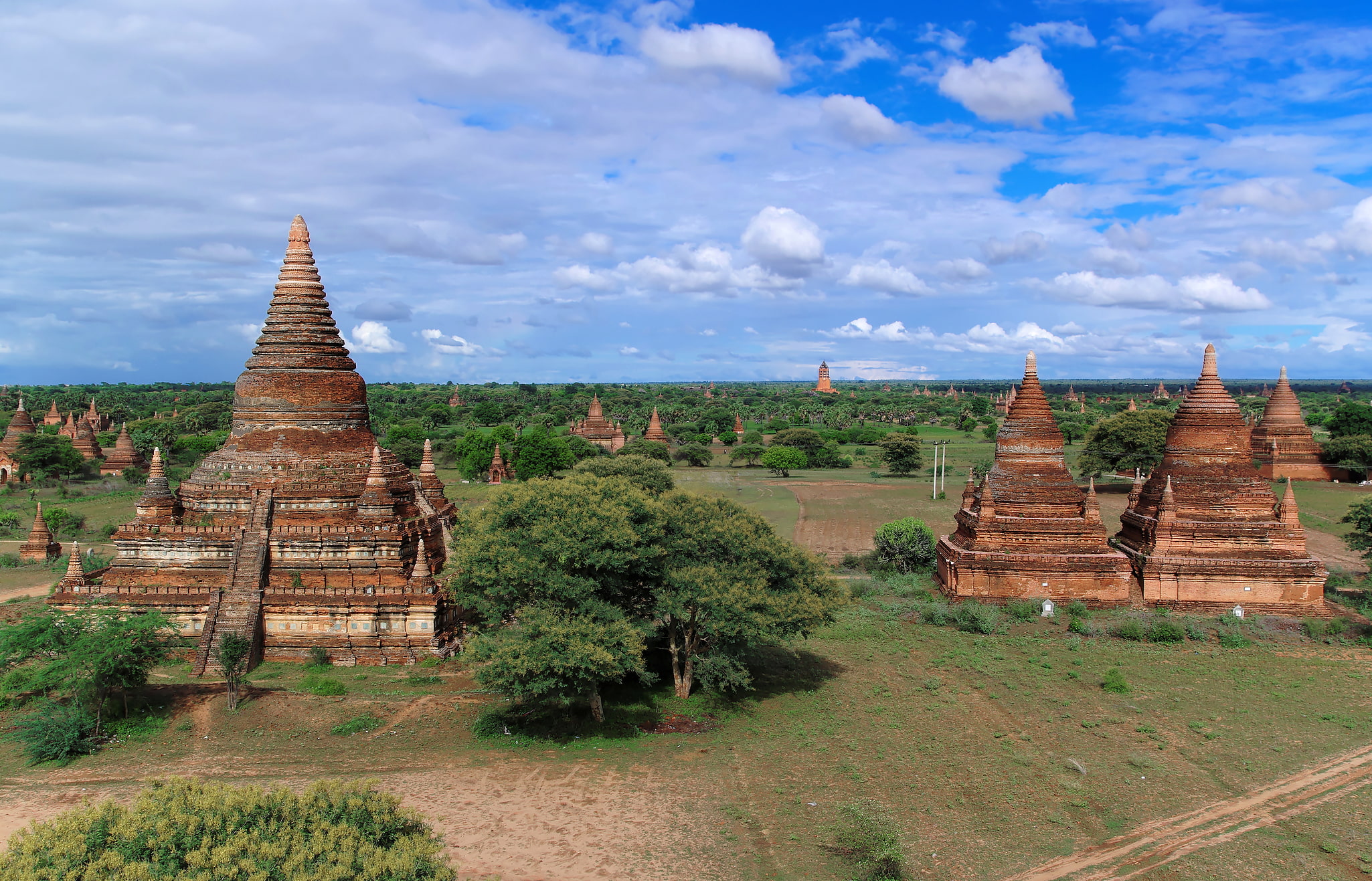 Bagan, Myanmar (Birmanie)