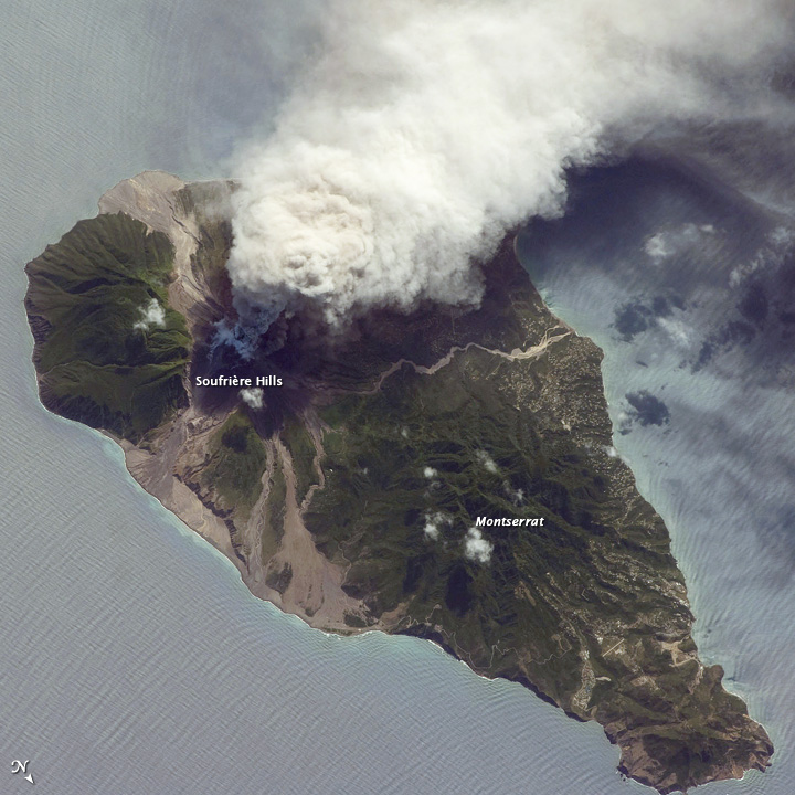 Soufrière Hills Volcano Hazard Zone