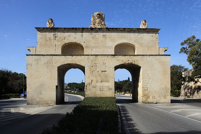 Portes des Bombes, La Valeta