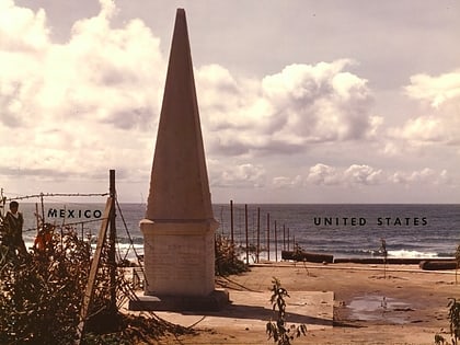 initial point of boundary between u s and mexico tijuana