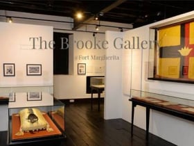 the brooke gallery at fort margherita kuching