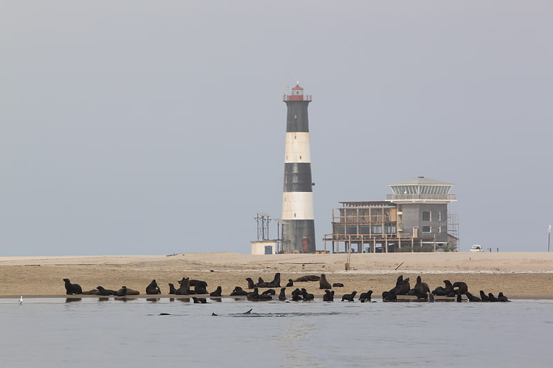 pelican point lighthouse walvis bay