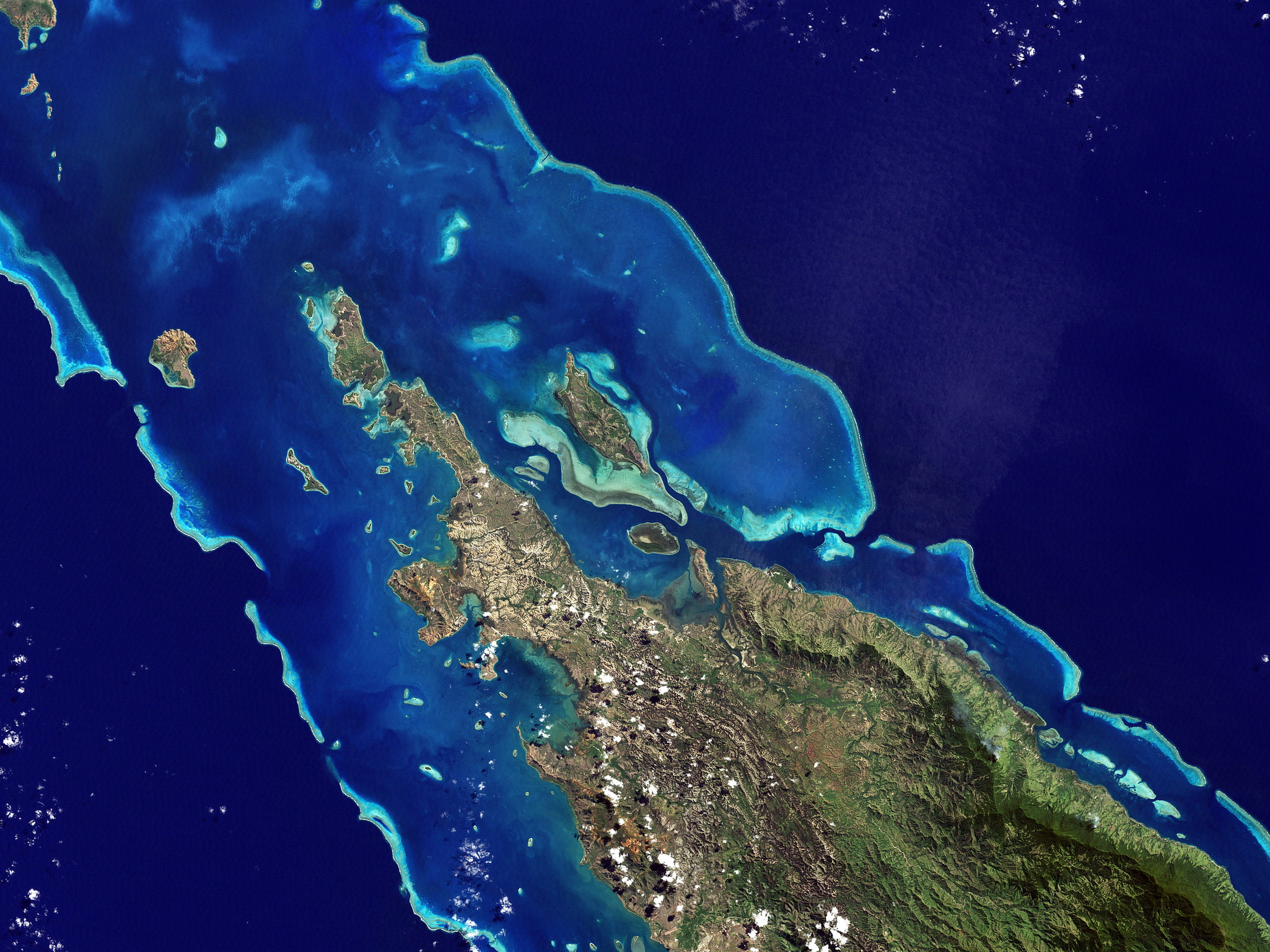 Neukaledonisches Barriereriff, Neukaledonien