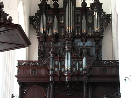 organ in the aa kerk in groningen