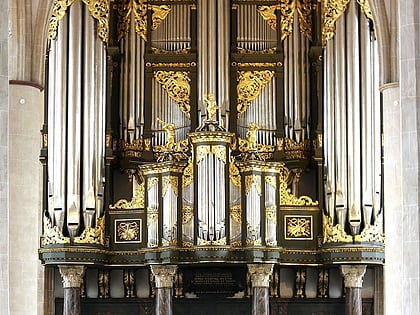 organ in the martinikerk at groningen groninga