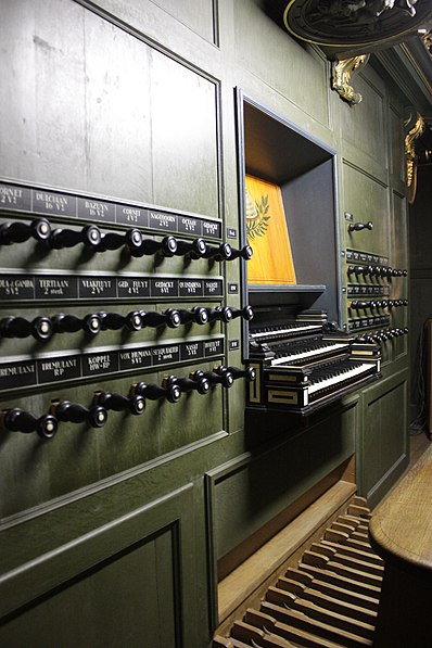 Organ in the Martinikerk at Groningen