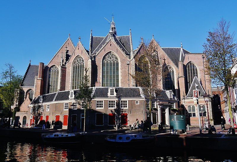 Vieille église d'Amsterdam