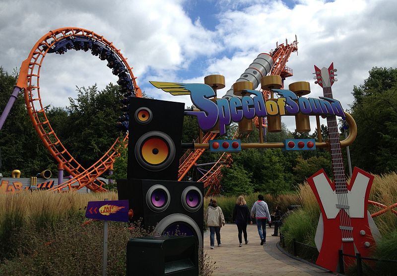 Speed of Sound Roller Coaster