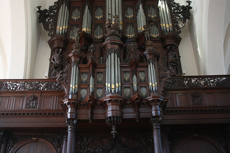 Organ in the Aa-kerk in Groningen