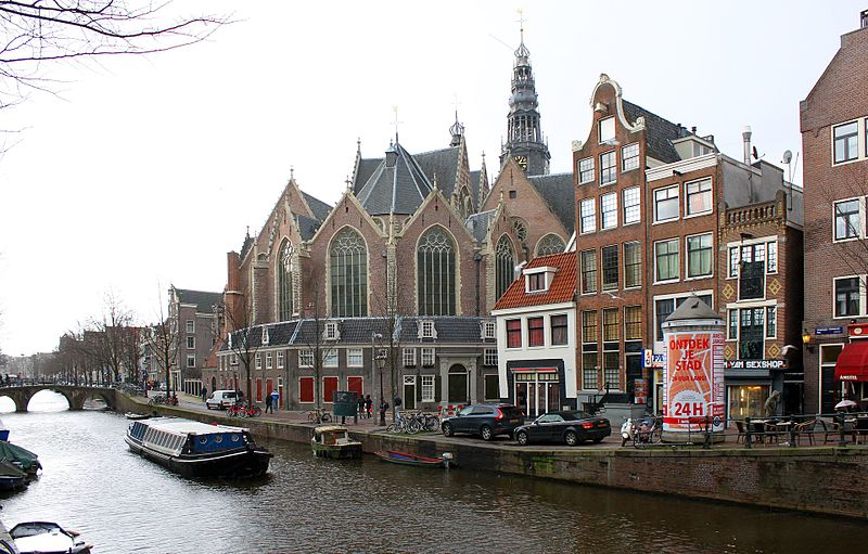 Vieille église d'Amsterdam