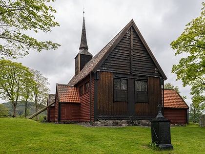 iglesia de madera de kvernes averoy