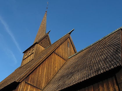 iglesia de madera de hoyjord