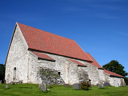 old sakshaug church