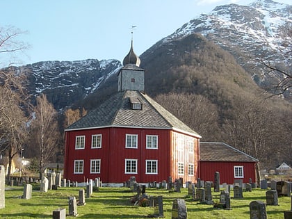 grytten church andalsnes and romsdal valley