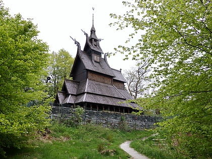 iglesia de madera de fortun bergen