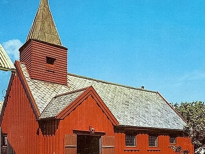 iglesia de madera de grip