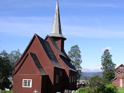 iglesia de madera de hegge