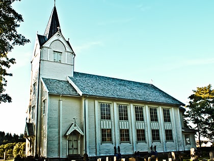 vigra church vigra island