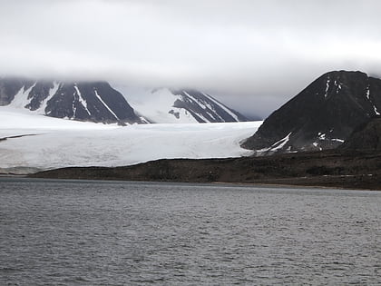 scheibreen nordvest spitsbergen nationalpark