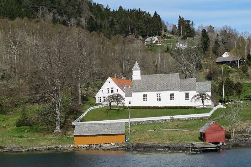fjelberg church fjelbergoya