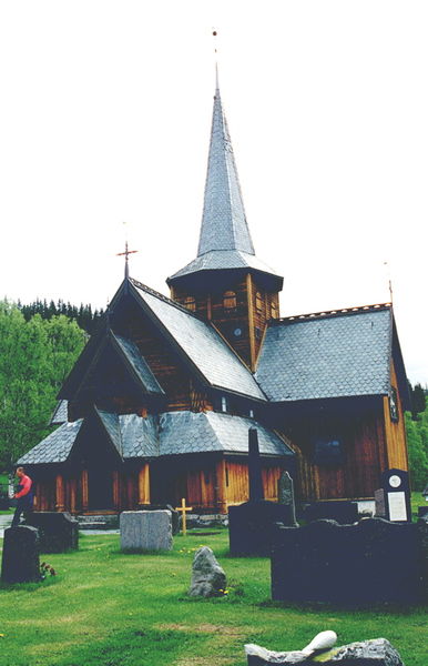 Iglesia de madera de Hedal