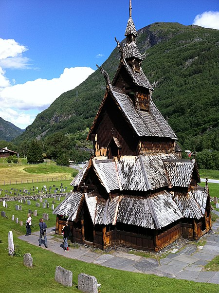 Iglesia de madera de Borgund