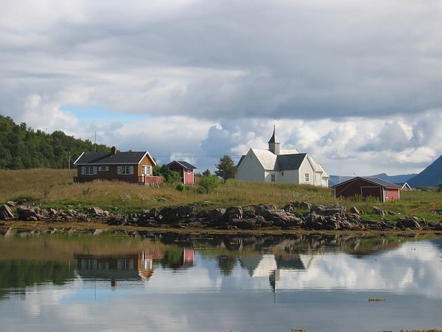 Skogsøya, Norvège