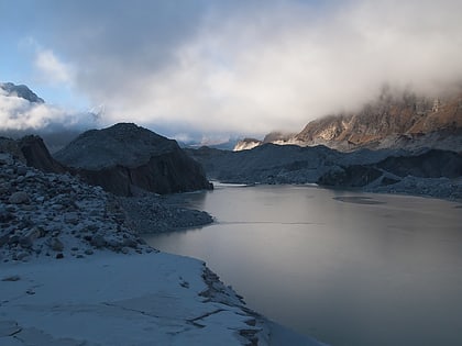 glacier de ngozumpa gokyo